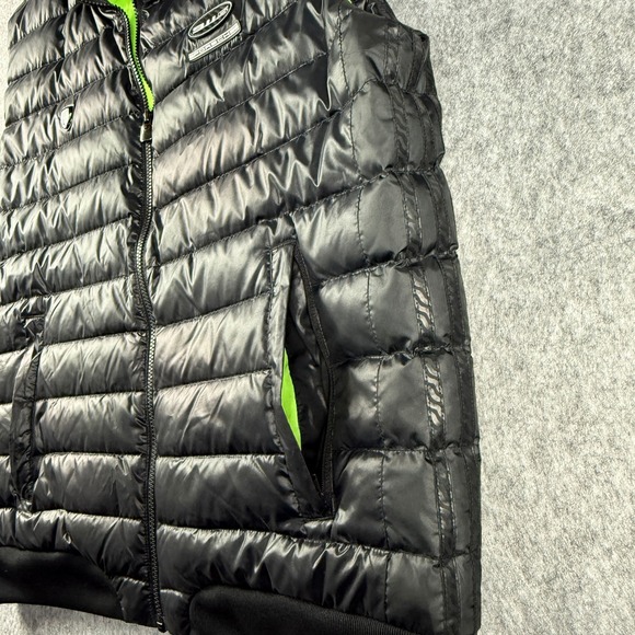 Adidas Originals Porsche Design Men Black Puffer Vest G72699 XL 911s Rallye Y2K - Picture 13 of 15